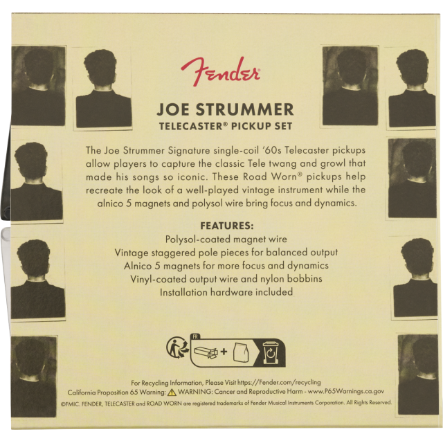 Joe Strummer Signature Telecaster® Pickup Set