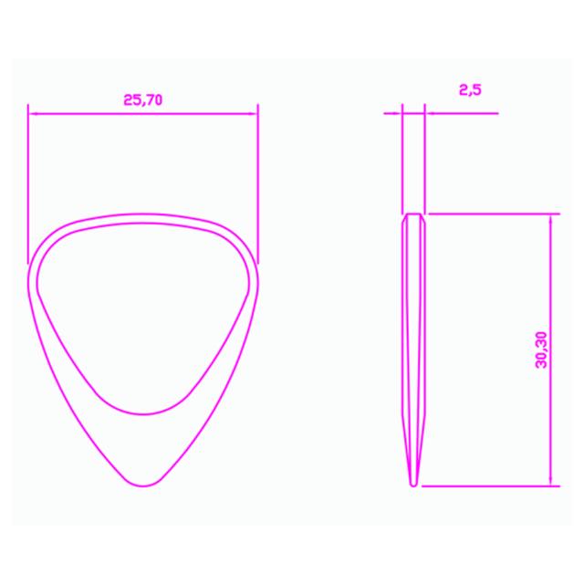 Zodiac Tones "Capricornus" 1 Guitar Pick