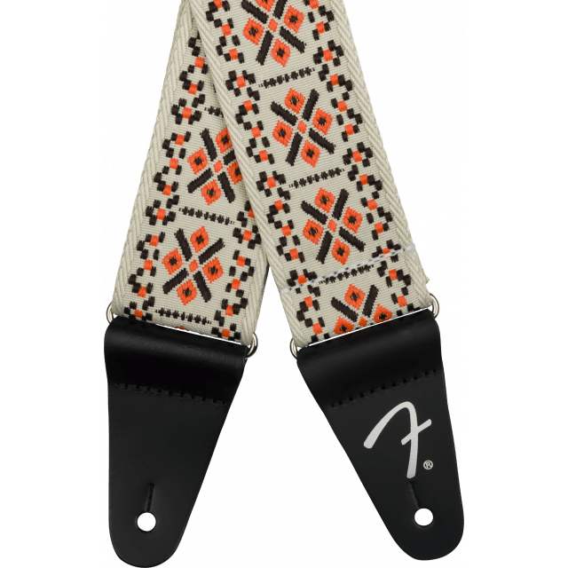 Pasadena Woven strap - Lattice Orange