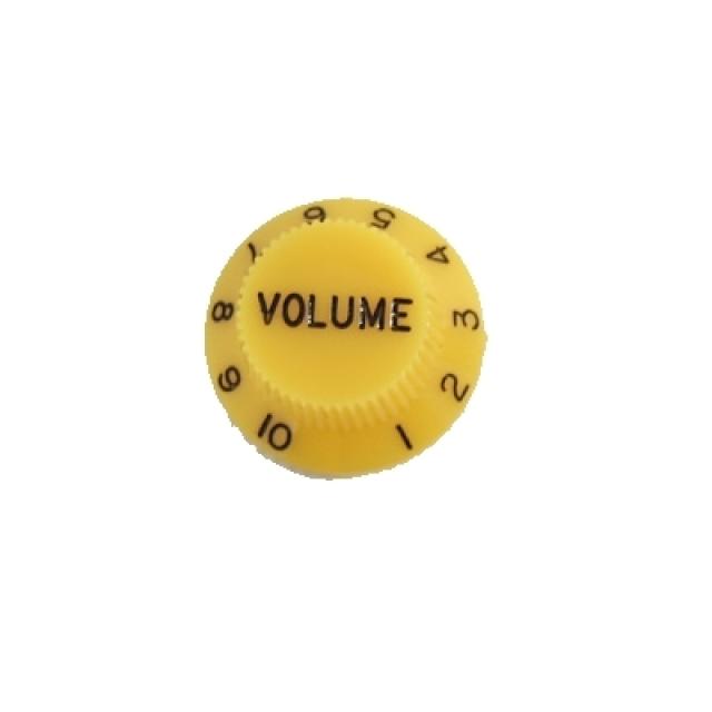 Volume Knob for Strato Guitar (Yellow)