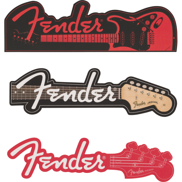 Fender Bookmarks, Set of 3