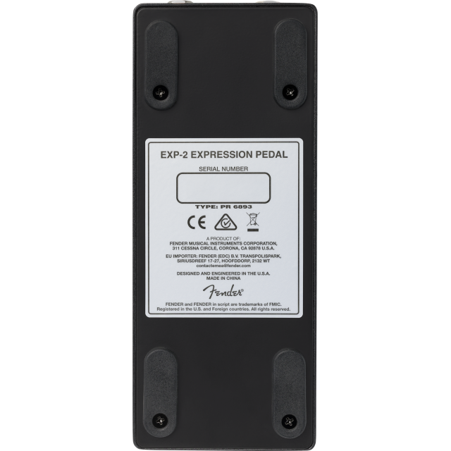 Pedale fender EXP-2 Expression, Black, 0235152000