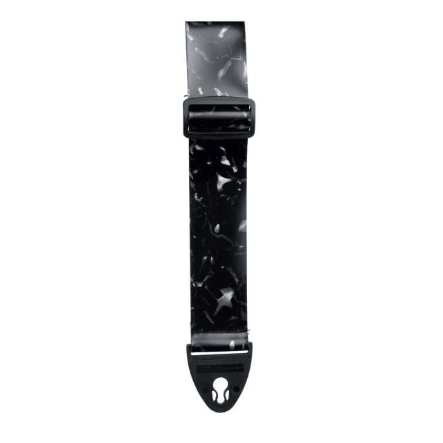 D'Andrea guitar strap ACE VINTAGE VINYL series - APV1 (Onyx Marble)