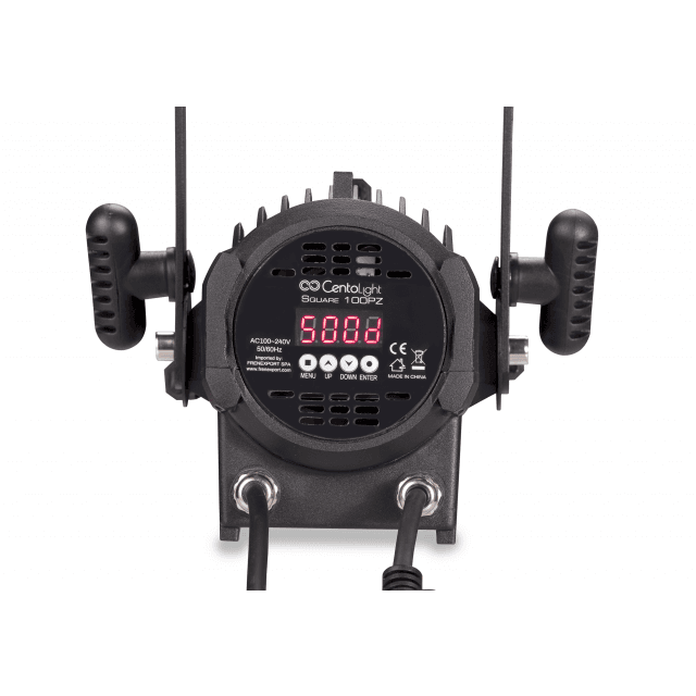 100W Mini Led Profile Spot Light with Zoom, Beam Shaping Shutters & Gobo Slot