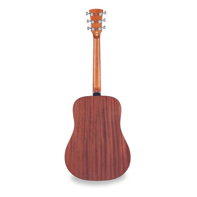 Chitarra acustica dreadnought con armrest in mogano