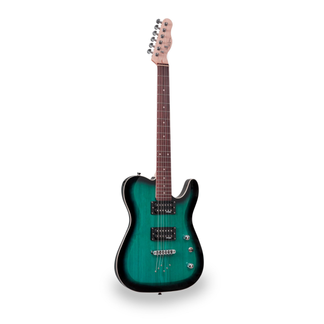 Chitarra elettrica con doppio Humbucker Wilkinson e meccaniche autobloccanti