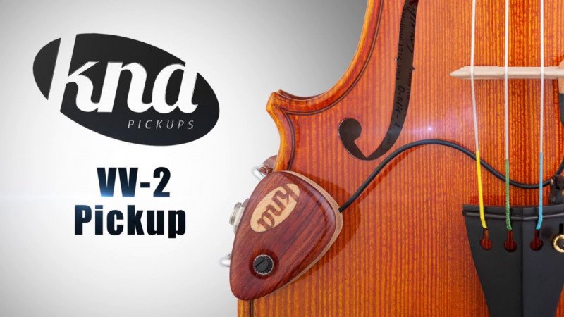 KNA VV-2 Violin/Viola pickup with volume control