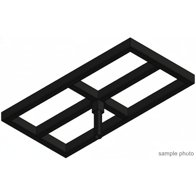 Accessorio Vassoio per Torri a Carico Superiore Nero (T10XPE)