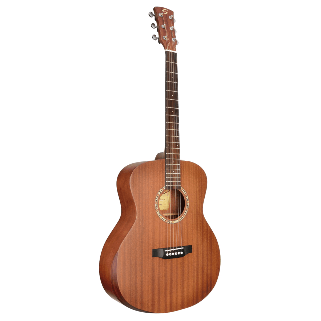 Armrest Grand Auditorium acoustic guitar w/preamp