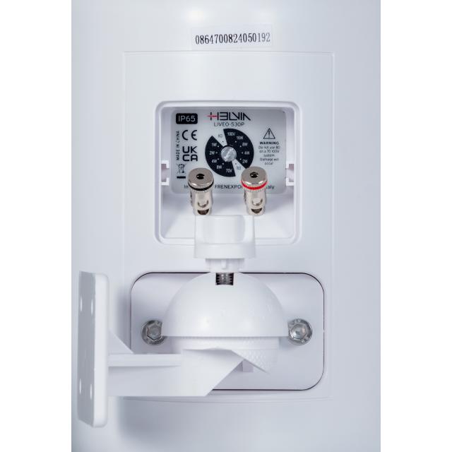 Coppia di Diffusori 5.25" Passivi 2-Vie a Parete da Esterno, Bianco