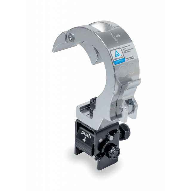 MORSETTO FOLD IN ALLUMINIO SGANCIO AUTOMATICO DA 48-50 MM 100 KG