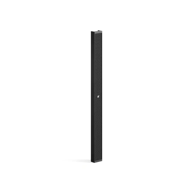 Diffusore Line Array Passivo Ultra-sottile a Impedenza Selezionabile da 8x1" (colore Nero)