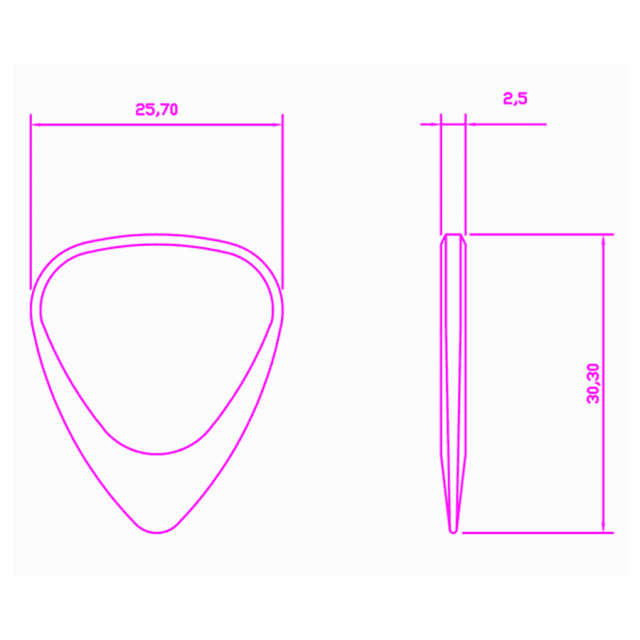 Zodiac Tones "Sagittarius" 1 Guitar Pick