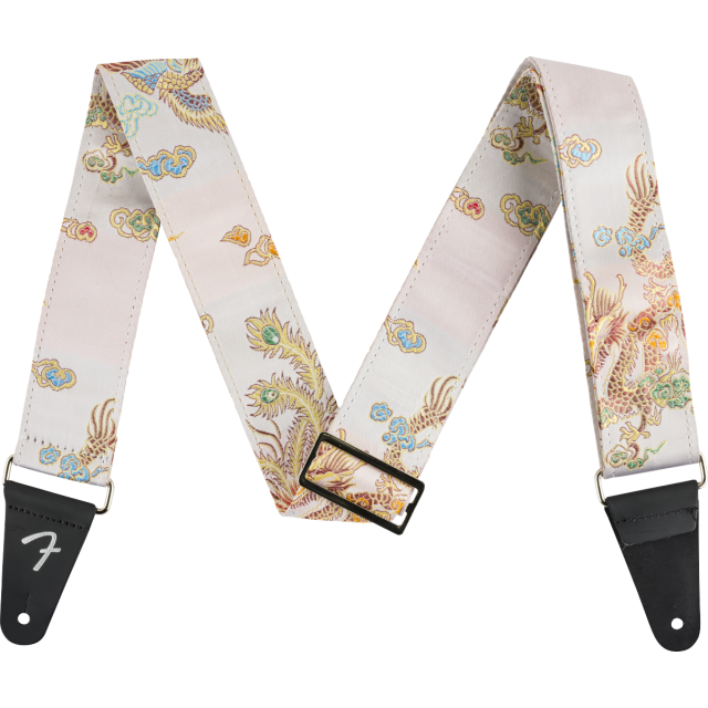 Satin Dragon Strap, Ivory