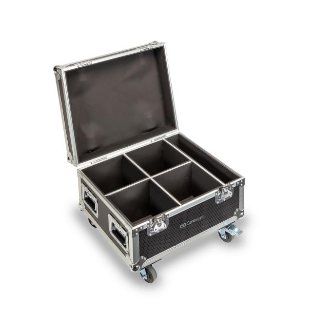 FLIGHTCASE PER 4  PEZZI ZEPHIRO MINI SPARK 300
