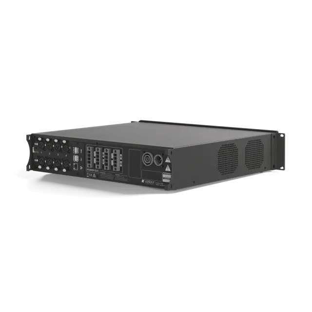 8x750W @ 4 Ohm Class-D Amplifier, Integrated DSP, 2x2 Dante Channels Enabled