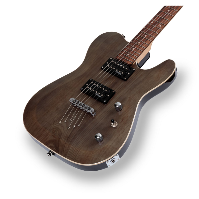 Chitarra elettrica con doppio Humbucker Wilkinson e meccaniche autobloccanti
