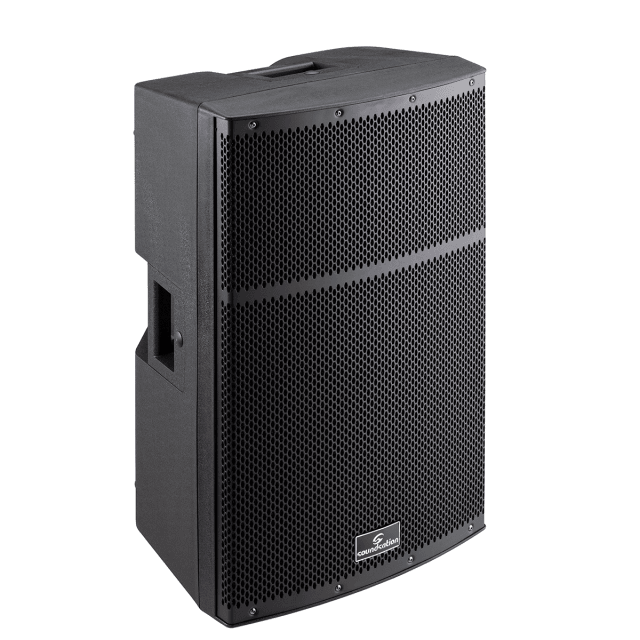 1000W 15" Polypropylene bi-amped active speaker