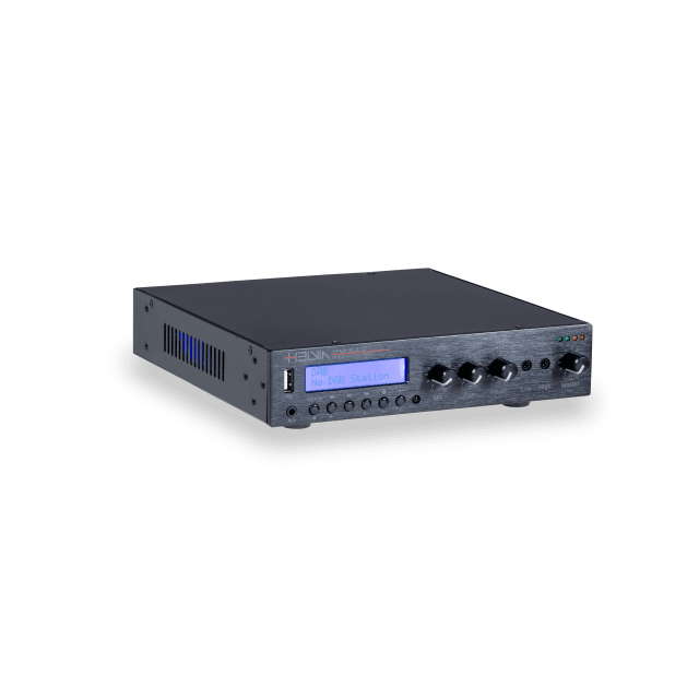 Single-Zone 30W Class-D Compact Mixer Amplifiers with DAB+, FM, USB, BT Player
