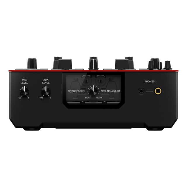 Mixer DJ per Stracht 2 canali (rosso lucido)