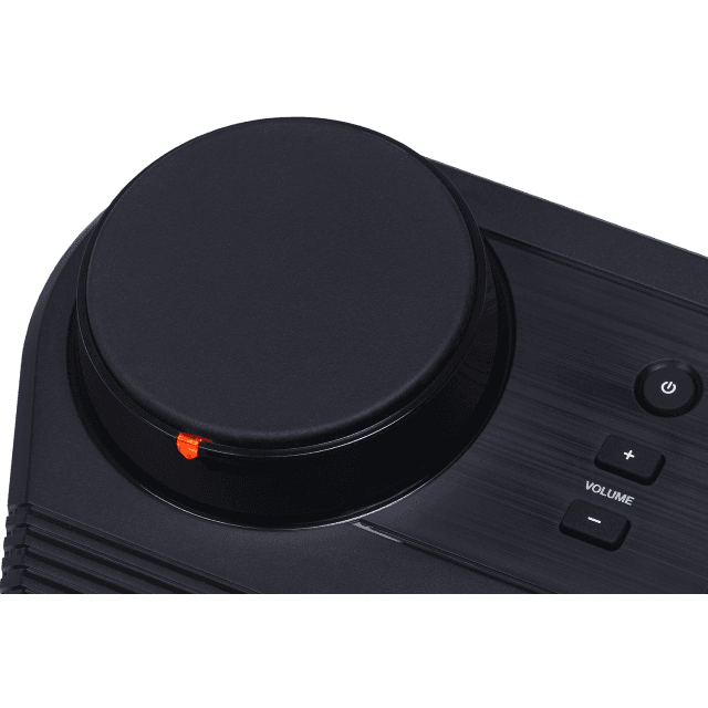 Portable Electronic Drumkit with 4 pads, flashing indicators and touch sensitivity.