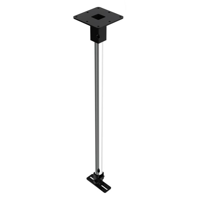 Ceiling bracket Air Motion and Tri Motion, length 1000 mm, black