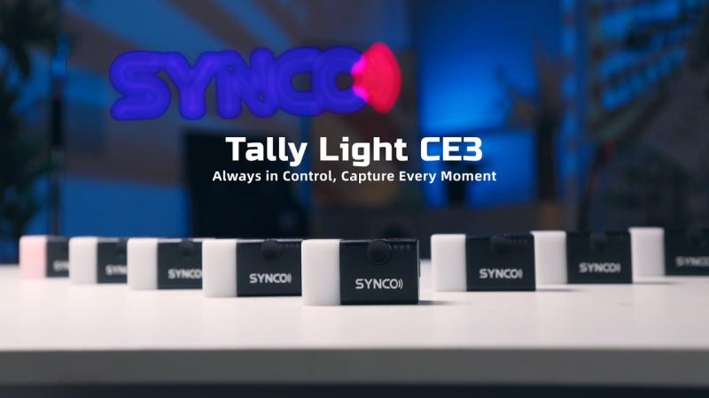 SYNCO CE3 Wireless Tally Light Unboxing | Always in Control, Capture Every Moment