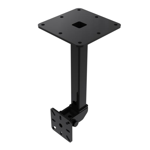 Supporto da Soffitto T80 in Acciaio per Venu V2, per Serie ArcM e Cyclone, lunghezza: 350mm colore Nero