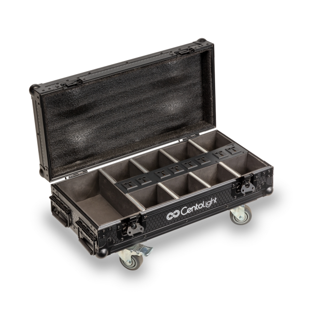 FLIGHT CASE FOR 8 Q - AIR MINI  IP  4  x 12 w