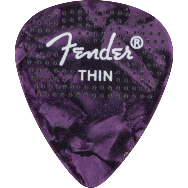 351 Dotted Celluloid Picks, 12-Pack, Thin