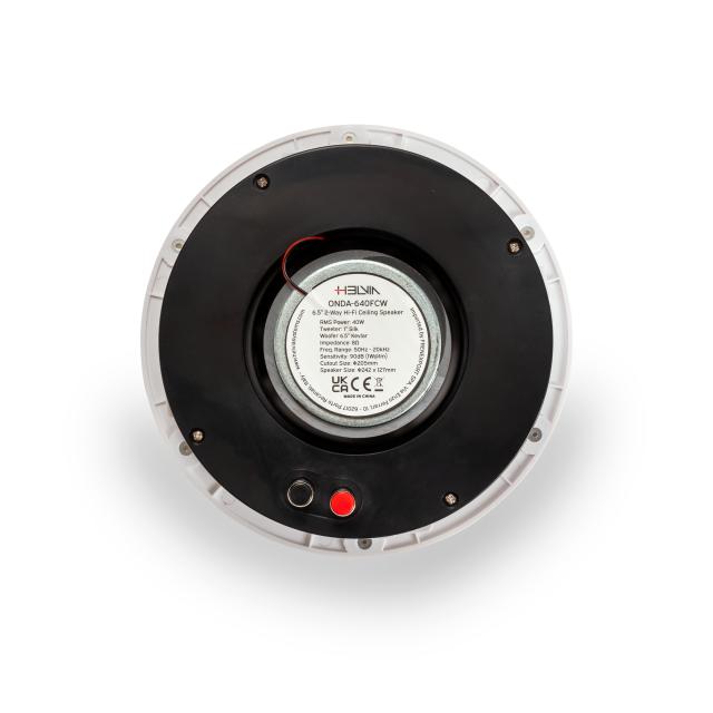 Altoparlante da soffitto 40W 8 ohm a 2 vie Hi-Fi con griglia senza cornice
