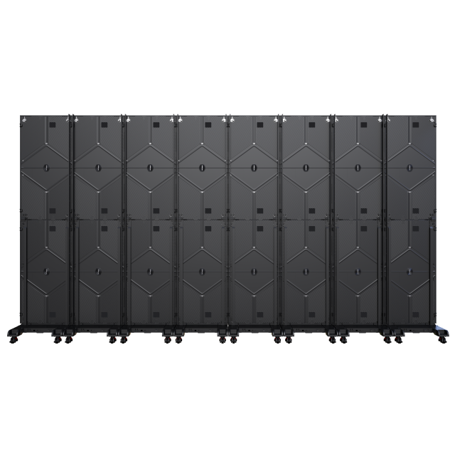 Set 2x EventEasy Indoor LED Poster, P1.56, 500x2000 mm, Easy to Transport and Fast to Install