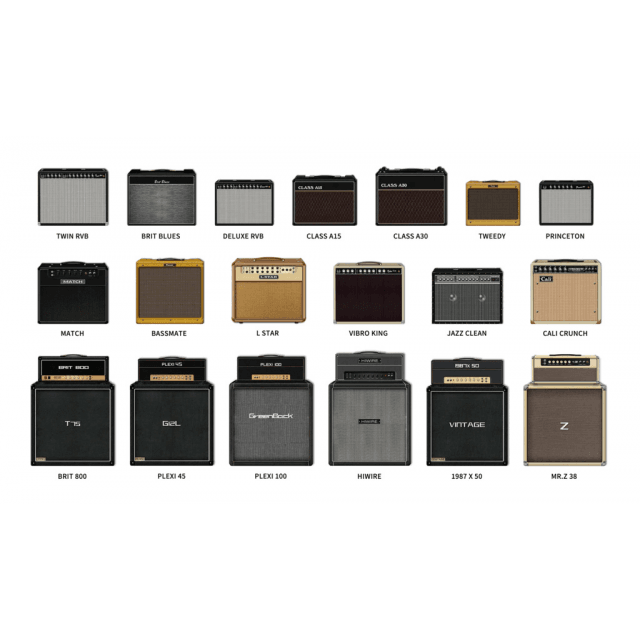 Modeling guitar processor