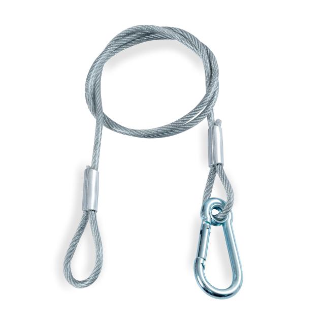 CAVO DI SICUREZZA  IN ALLUMINIO 4 X 85 CM
