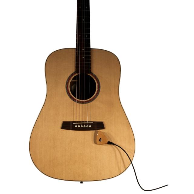 AP-1 Portable surface-mount piezo pickup for guitar and other acoustic instruments