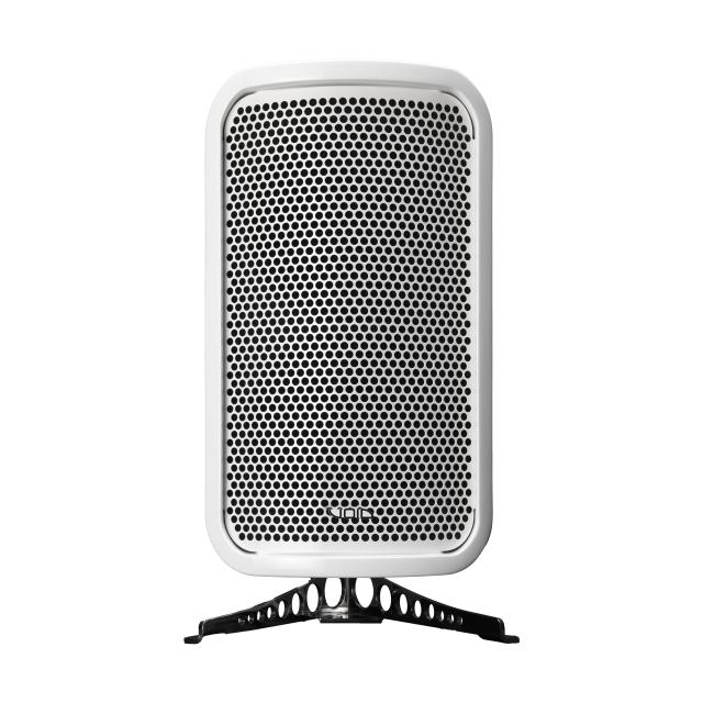 Active reflex subwoofer with dual 8” woofers and amplifier module, 600 W, 24-bit DSP, IP-rated (white)