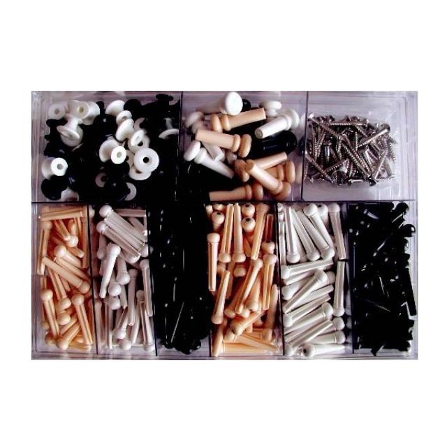 Espositore di Bloccacorde Assortiti (Confezione da 378 pz)