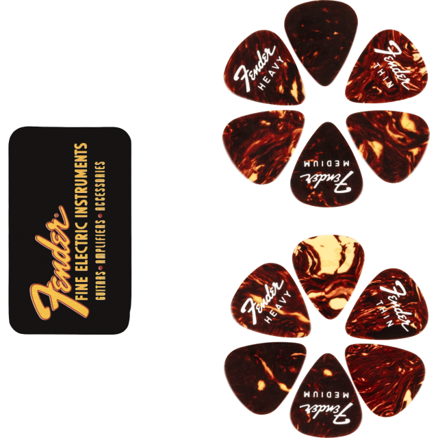Fender Fine Electric Pick Tin (12)