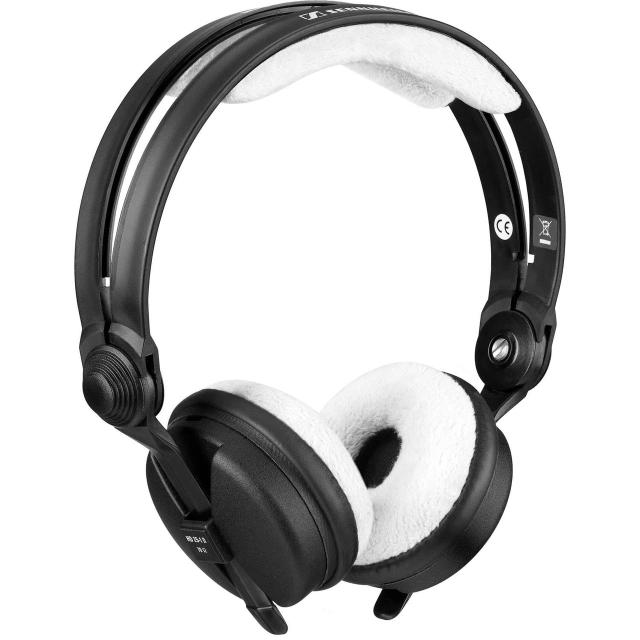 Earpad Set TEDDY for Sennheiser HD25 - white