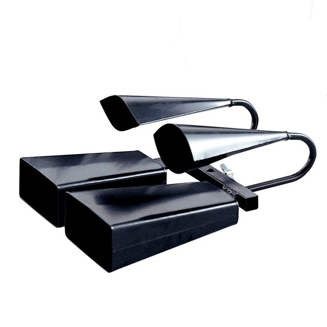 Set di due cowbell e agogo bell
