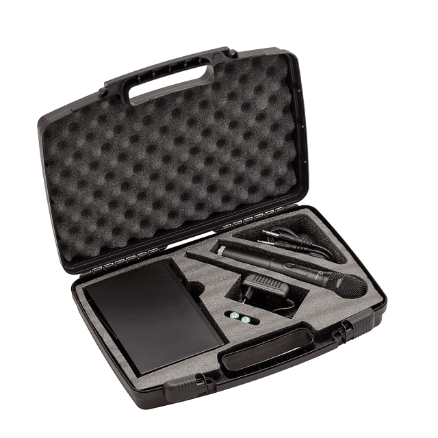 Radiomicrofono UHF Plug&Play a mano (Freq. 863.55 MHz)