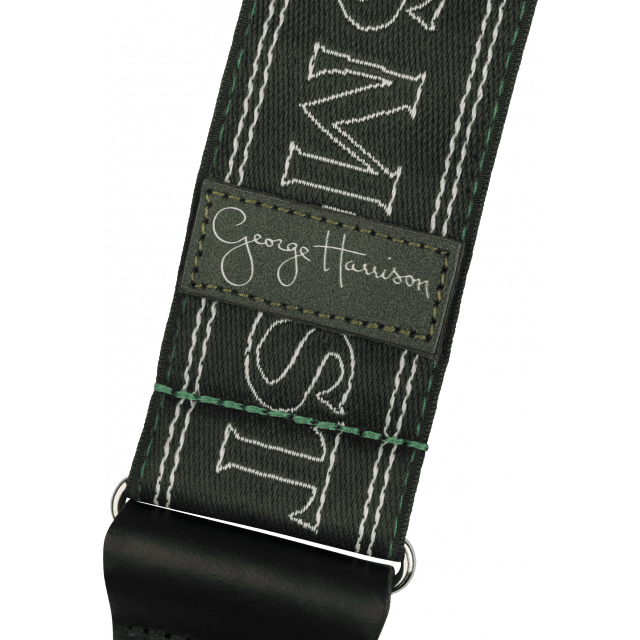 George Harrison All Things Must Pass Logo Strap Green