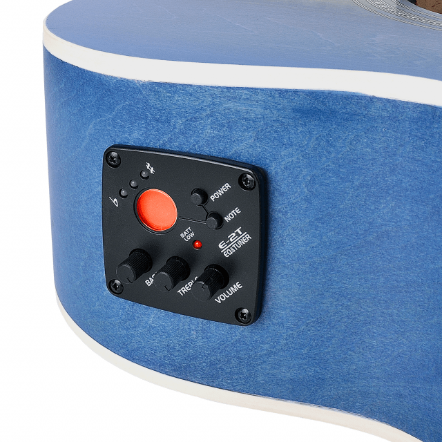 Chitarra acustica cutaway amplificata con finitura hand wiped