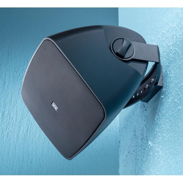 Coppia di Diffusori 6.5" Passivi 2-Vie a Parete da Esterno, Nero