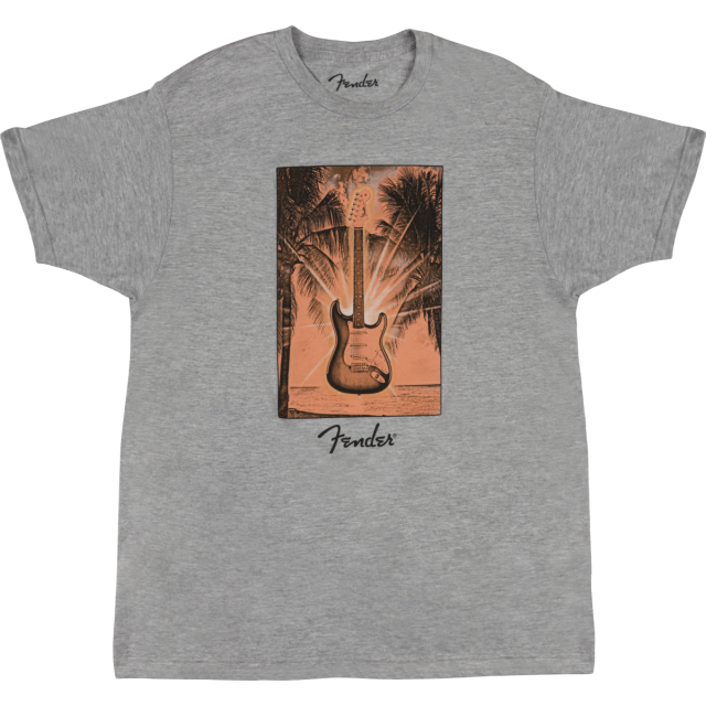 Fender® Surf Tee, Gray Heather, S