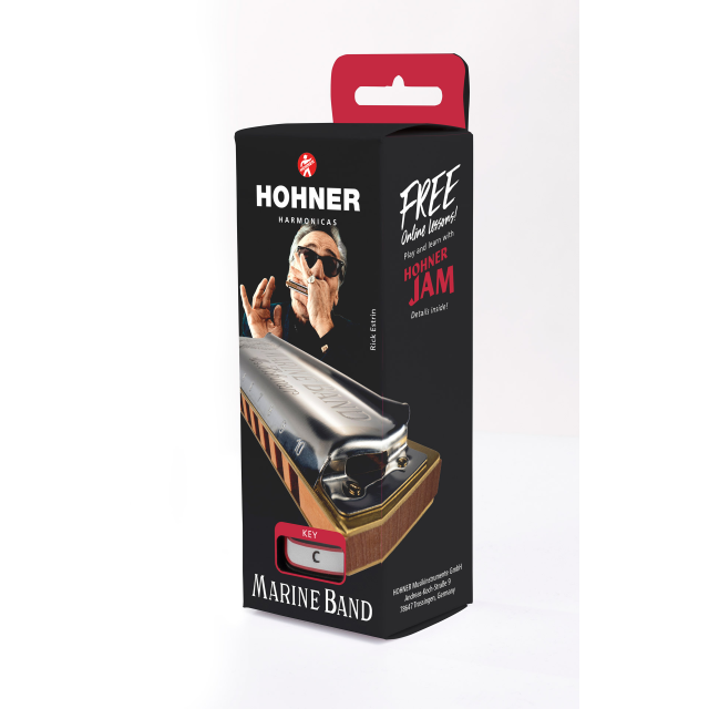 Hohner Marine Band 1896 Harmonica, Eb-major