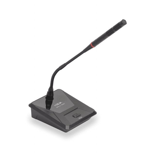 Microfono STILE 400H-SET a Condensatore Super-Cardioide Professionale a Collo d'Oca con Base