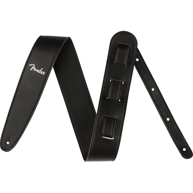 Strap Fender Vegan Leather, Black, 2.5"