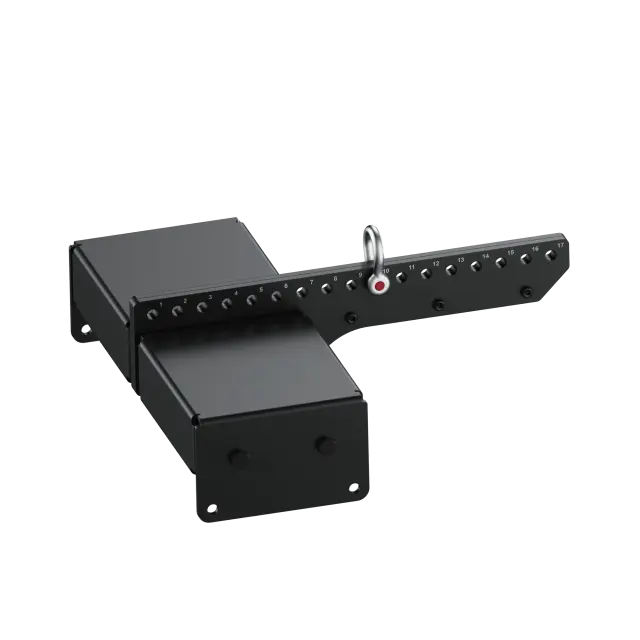 Fly Bar with Bumper, black