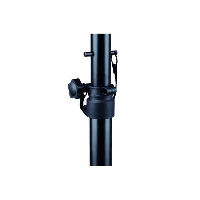 Aluminium speaker stand with 35 mm pole mount and nylon base joint